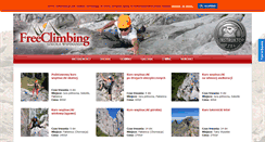 Desktop Screenshot of freeclimbing.pl